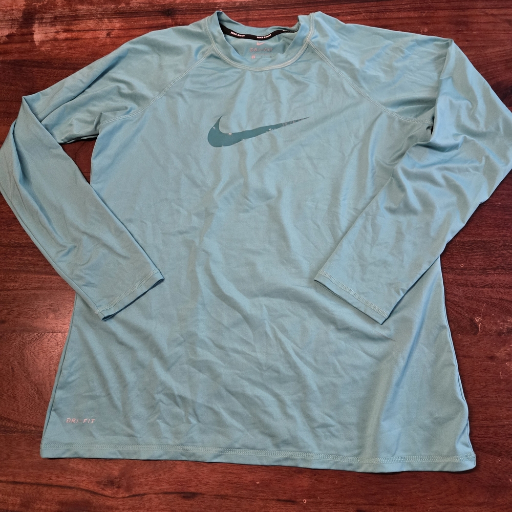 Nike Women's Teal Long Sleeve Tee